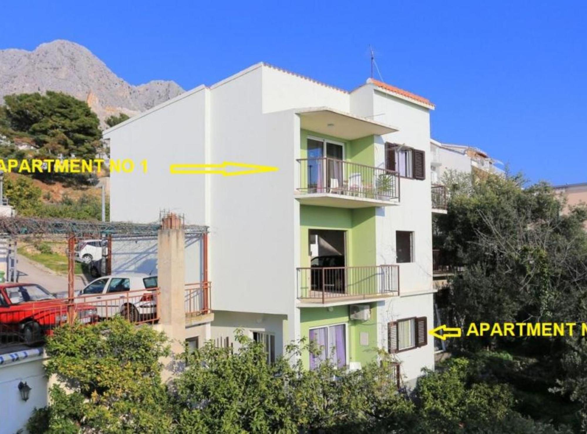 Apartments Roscic Podgora Esterno foto