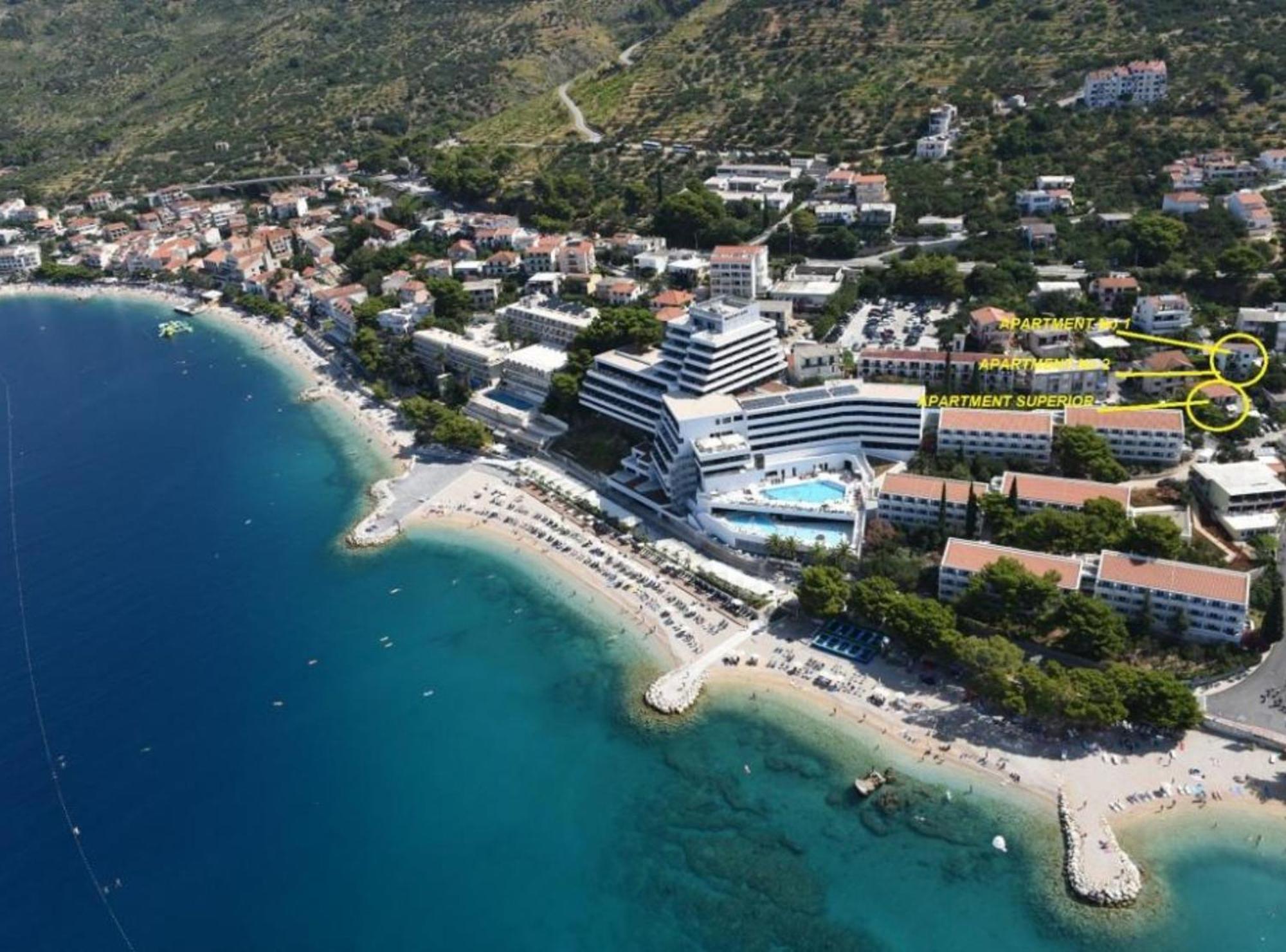 Apartments Roscic Podgora Esterno foto